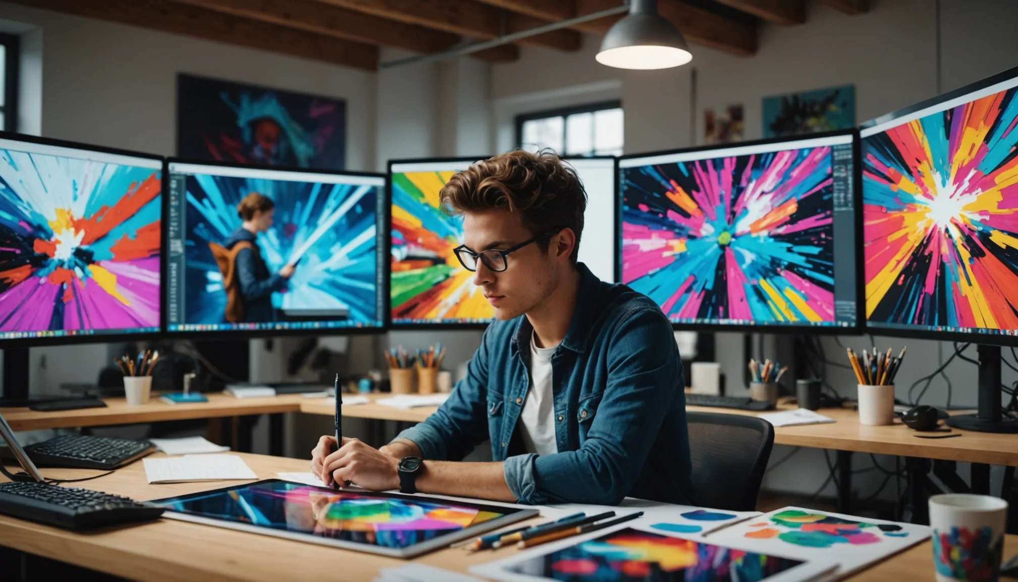 Découvrir l'art numérique : quand la créativité rencontre la technologie